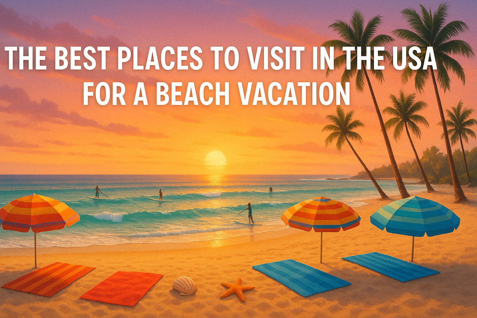 The Best Places to Visit in the USA for a Beach Vacation